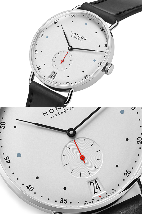 NOMOS Glashütte(ノモス グラスヒュッテ) 2025新作 新しい機構のアーバンデザイン。ノモス グラスヒュッテ「メトロ 38 デイト」が再登場