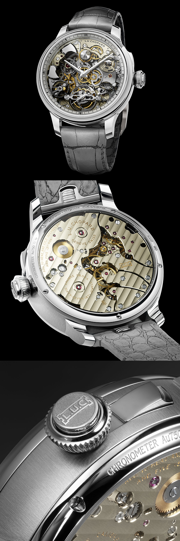 CHOPARD(ショパール) 2025新作 フルリエに拠点を置くショパール マニュファクチュール設立30周年を祝し、メゾン史上最も複雑なチャイム機構を搭載したタイムピースを発表。ショパール「L.U.C グランド ストライク」