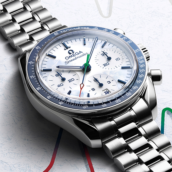 OMEGA(オメガ) 2025新作 2025年11月26日、ミラノ・コルティナ 2026 冬季パラリンピックまであと100日。オメガ「スピードマスター 38 ミラノ・コルティナ 2026 パラリンピック」発表