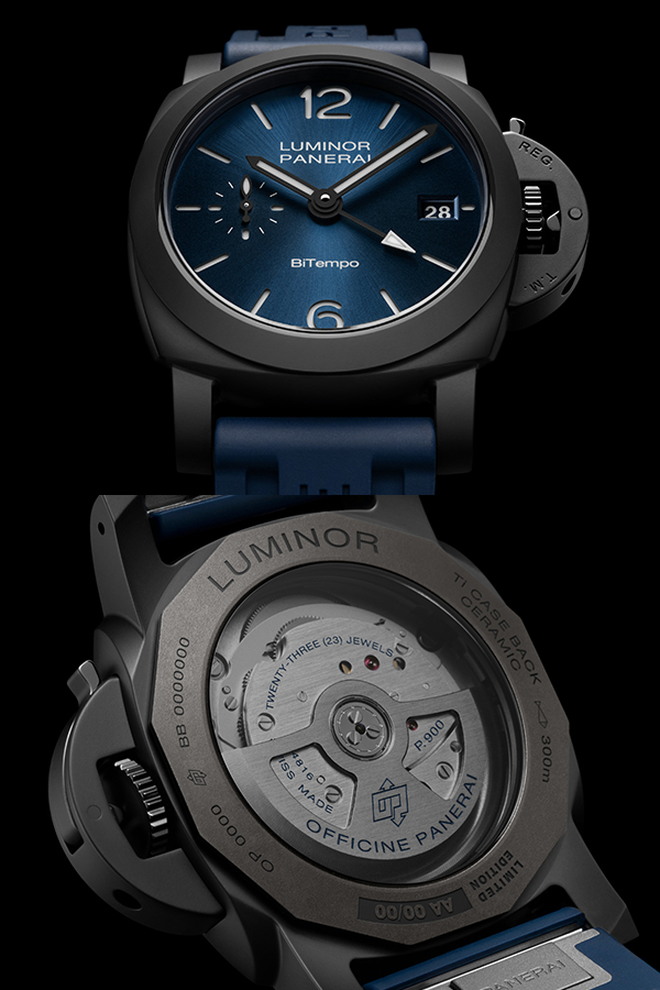 PANERAI(パネライ) 2025新作 パネライの海のスピリットとモダンなセラミックが融合。パネライ「ルミノール GMT チェラミカ」
