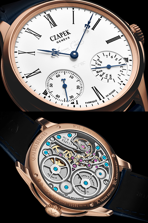 CZAPEK(チャペック) 2025新作 アニバーサリー・コレクションを締めくくる最終章。チャペック「ケ・デ・ベルク “スルスム・コルダ”」