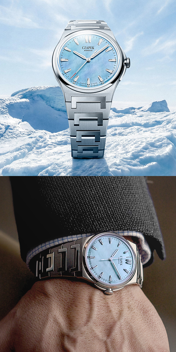 CZAPEK(チャペック) 2026新作 ナクレが拓く新たな表情。チャペック「アンタークティックS  アイスクラウド」「プロムナード ミッドナイトパール」