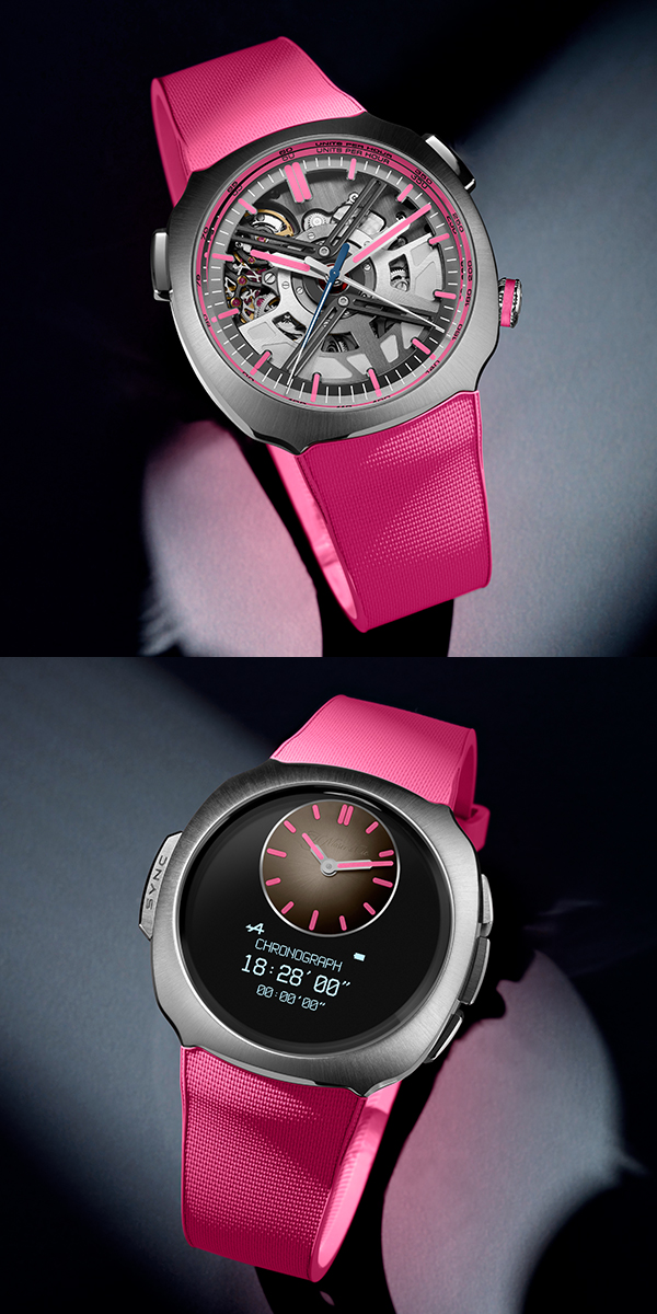 H.Moser & Cie.(H.モーザー) 2026新作 レースのために生まれ、ピンクを纏う。H.モーザー「ストリームライナー・アルピーヌ ドライバーズ ピンク エディション」「ストリームライナー・アルピーヌ メカニック ピンク エディション」