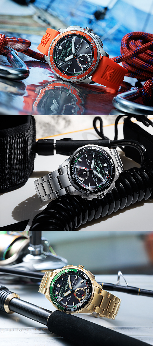 CITIZEN(シチズン) 2026新作 「シチズン プロマスター」より、ヨットレースウオッチの系譜を受け継ぐ光発電エコ・ドライブ コンビネーションウオッチ「Wave Tracker」が登場