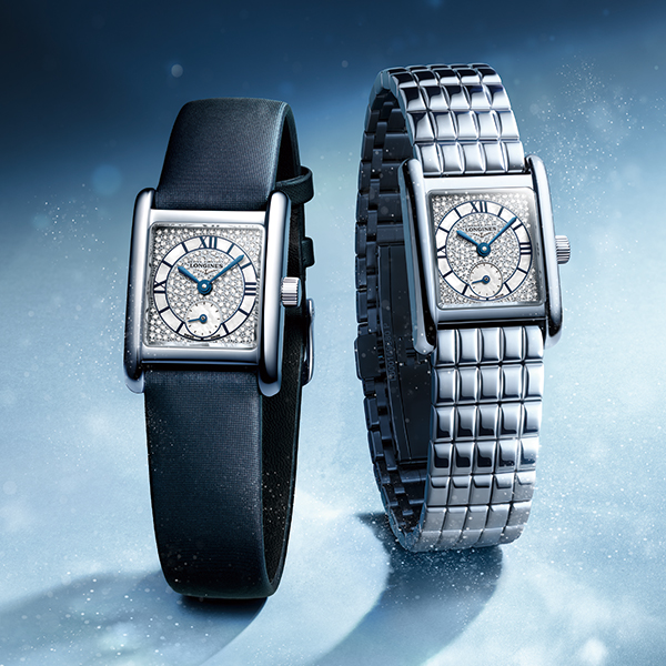 LONGINES(ロンジン) 2026新作 「ロンジン ミニ ドルチェヴィータ」から163粒のダイアモンドがスノーセッティングで輝く、新スタイル“デイリー・ジュエリーウォッチ”がデビュー。豊かな色彩を纏う新作「ロンジン ドルチェヴィータ」も登場