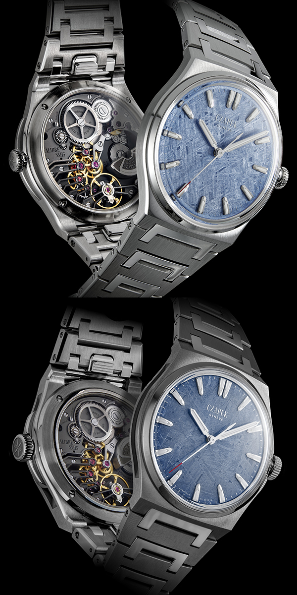 CZAPEK(チャペック) 2026新作 宇宙から届いたスティールブルー。チャペックが2サイズで展開する「アンタークティック フローズン・メテオ」を発表