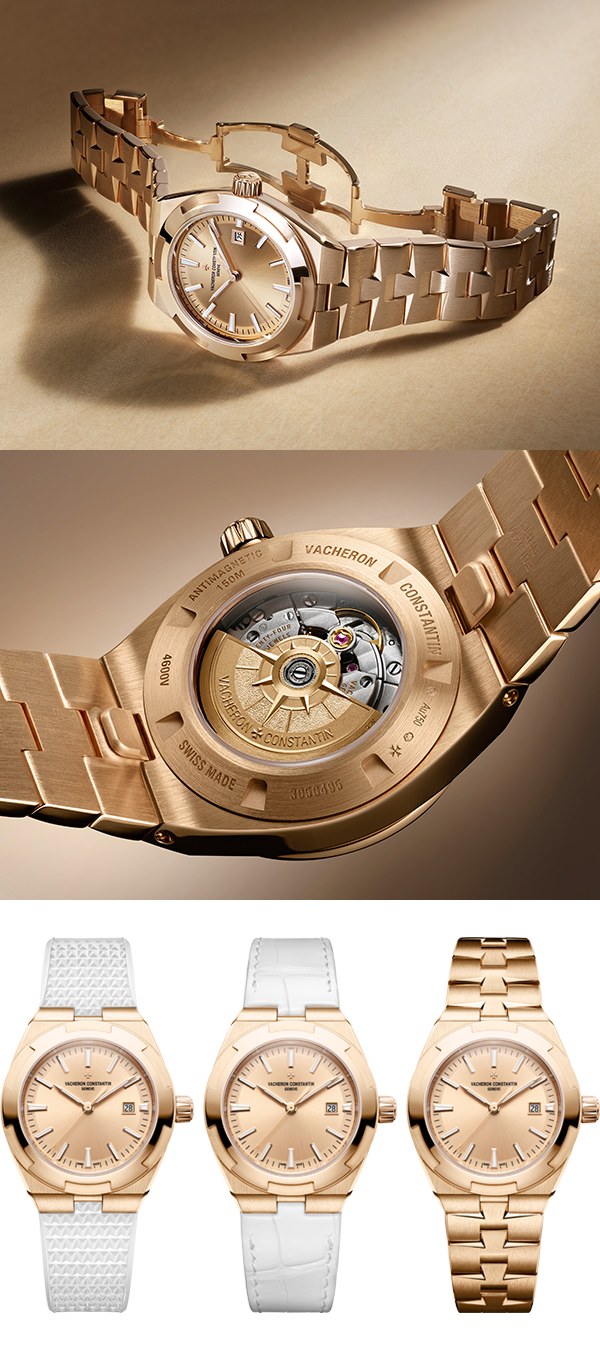 VACHERON CONSTANTIN(ヴァシュロン・コンスタンタン) 2026新作 鮮やかで大胆な色彩、スポーティかつシックな魅力を上品に表現。ヴァシュロン・コンスタンタン「オーヴァーシーズ・オートマティック」に直径34.5mmの2つの新作モデルが登場