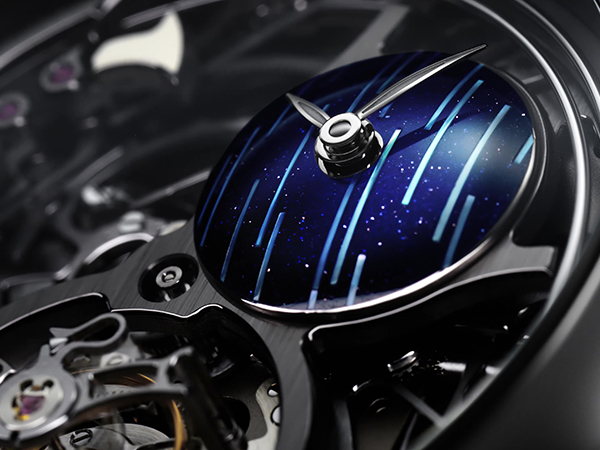 H.Moser & Cie.(H.モーザー) 2026新作 光の中に浮かび上がる精密機械。H.モーザー「エンデバー・ミニッツリピーター シリンドリカル トゥールビヨン スケルトン コズミックレイン」