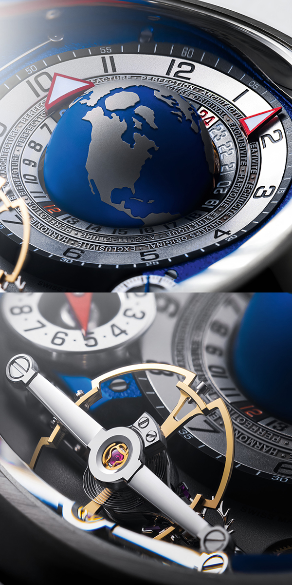 GREUBEL FORSEY(グルーベル・フォルセイ) 2026新作 グルーベル・フォルセイ「GMT バランシエール コンヴェクス」