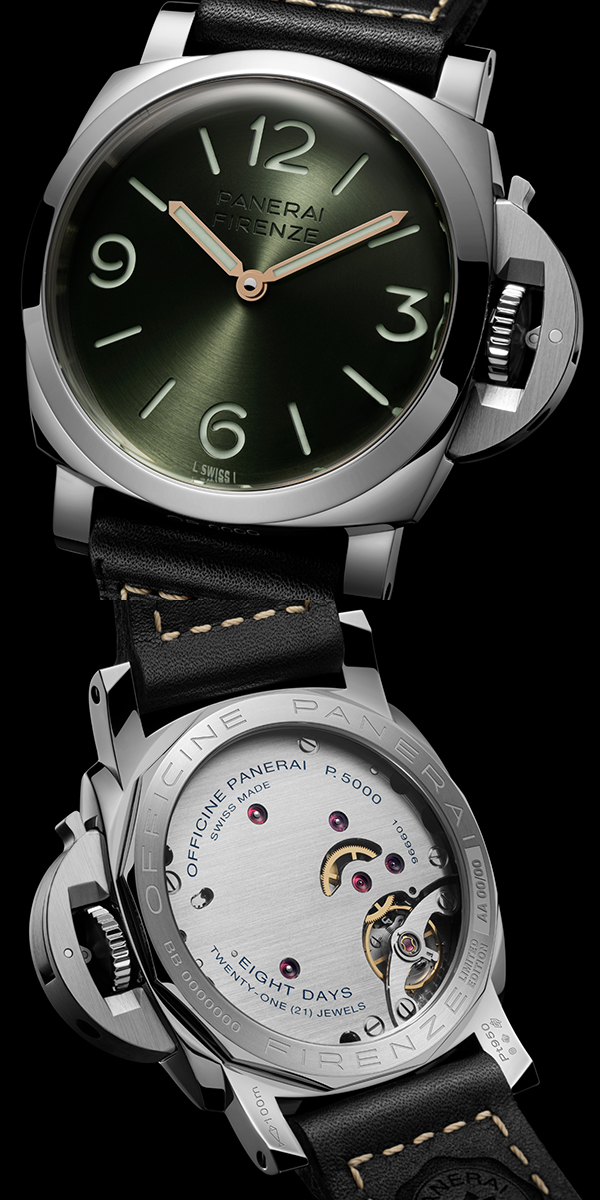 PANERAI(パネライ) 2026新作 パネライ フィレンツェ本店100周年を記念した限定モデル。パネライ「ルミノール フィレンツェ オットジョルニ」