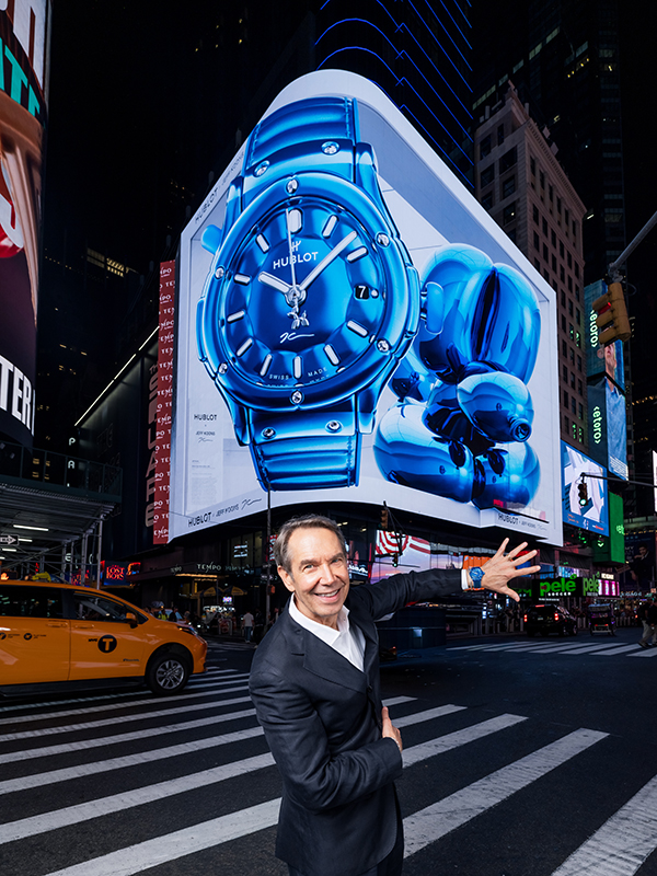 HUBLOT(ウブロ) ウブロ、ニューヨークで特別なローンチイベントを開催。ジェフ・クーンズとの新たなアートコラボレーションを祝う