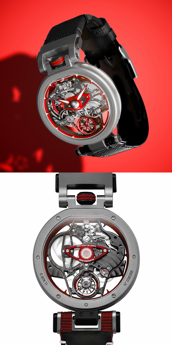 BOVET(ボヴェ) 2026新作 ボヴェとピニンファリーナ、新作「アペルト 1 ロッソ」を発表。イタリアン・レーシングレッドをまとった新たな表現が、東京・銀座「アートインタイム」のグランドオープンを彩る