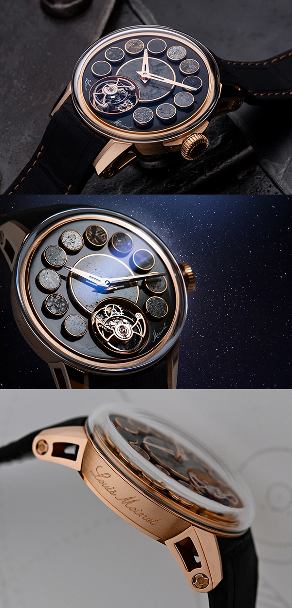 LOUIS MOINET(ルイ モネ) 12種類の隕石をあしらったルイ モネのギネス世界記録認定ウォッチ「コスモポリス」、“MUSE Design Awards 2024”にてファッション部門の最優秀賞を受賞