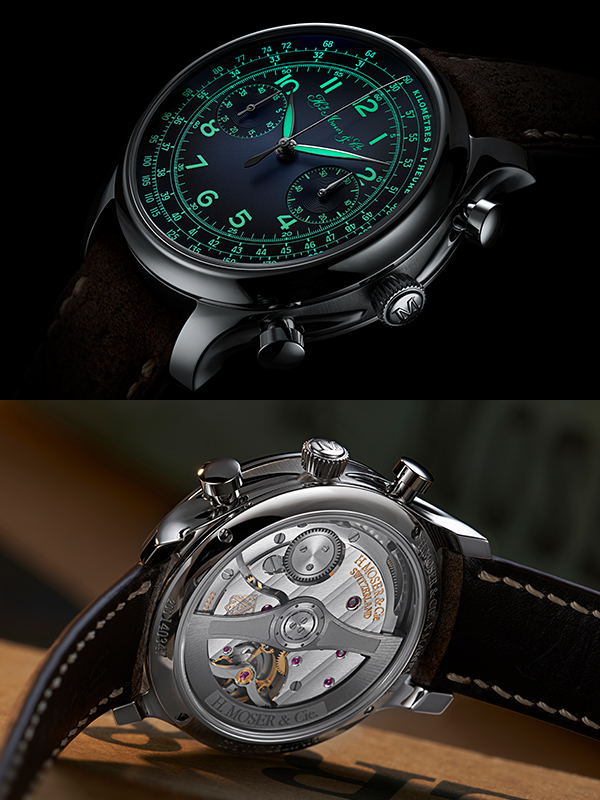 H.Moser & Cie.(H.モーザー) 2024新作 H.モーザーの時計製造の歴史へのオマージュ。H.モーザーとマッセナ LABが「エンデバー・クロノグラフ H.モーザー×マッセナ LAB」を発表