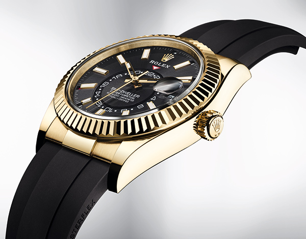 ROLEX(ロレックス) 2020新作 ロレックス「オイスター パーペチュアル スカイドゥエラー」クラシックコレクションの時計で初めてオイスターフレックス ブレスレットを装備。