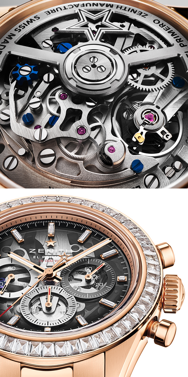 ZENITH(ゼニス) 2026新作 ゼニス「クロノマスター スポーツ スケルトン」