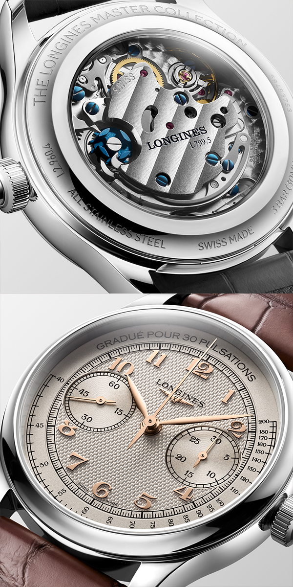 LONGINES(ロンジン) 2026新作 クラシカルなパルスメーター付きモノプッシャークロノグラフを現代のエレガンスへと昇華した、「ロンジン マスターコレクション クロノ モノプッシャー」誕生
