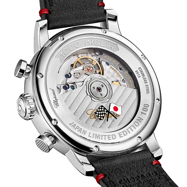 CHOPARD(ショパール) 2026新作 ショパールを象徴するクロノグラフに日本限定モデルが登場。ショパール「ミッレ ミリア クラシック クロノグラフ ジャパン レーシング ホワイト」