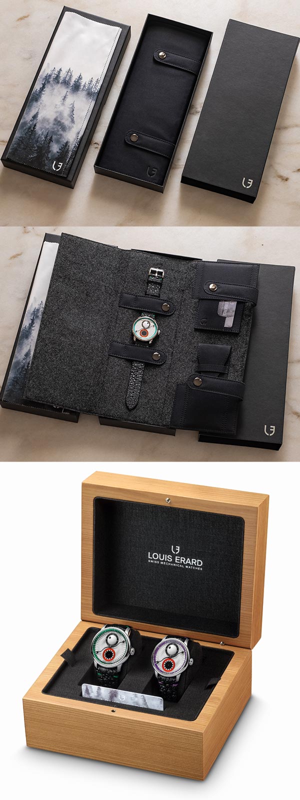 Louis Erard(ルイ・エラール) 2023新作 ルイ・エラールが独立時計師のコンスタンチン・チャイキンとコラボレーション「エクセレンス リミテッドエディション レギュレイター ルイ・エラール×コンスタンチン・チャイキン」