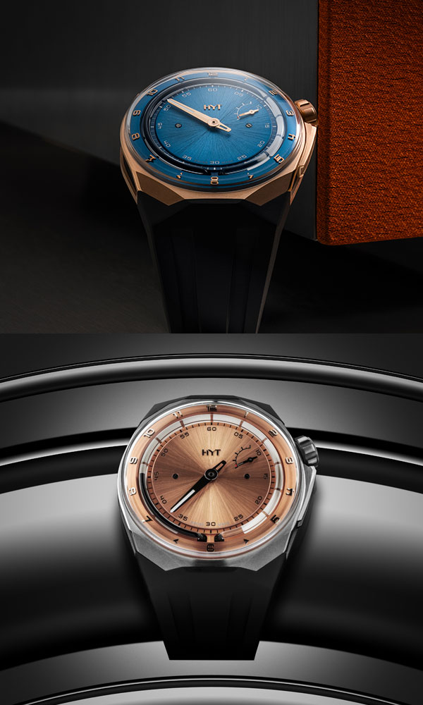 HYT(エイチ・ワイ・ティ) 2024新作 流体機械式高級時計ブランド新生「HYT」の新コレクション「T1シリーズ」4モデルが登場