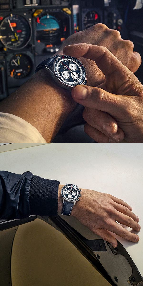 BREITLING(ブライトリング) 2026新作 不可能への挑戦。ブライトリング「ナビタイマー B01 クロノグラフ 43 トリビュート トゥ コンコルド」