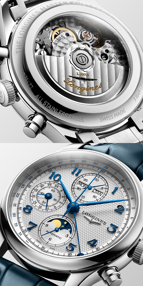 LONGINES(ロンジン) 2026新作 エレガンスと卓越した技術力が織りなす洗練。「ロンジン マスターコレクション クロノ ムーンフェイズ」