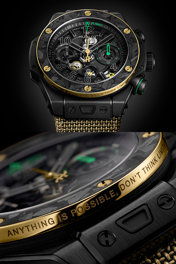 HUBLOT(ウブロ) 2026新作 信念を体現する、躍動するマニフェスト。ウブロ「ビッグ・バン リローデッド ウサイン・ボルト」