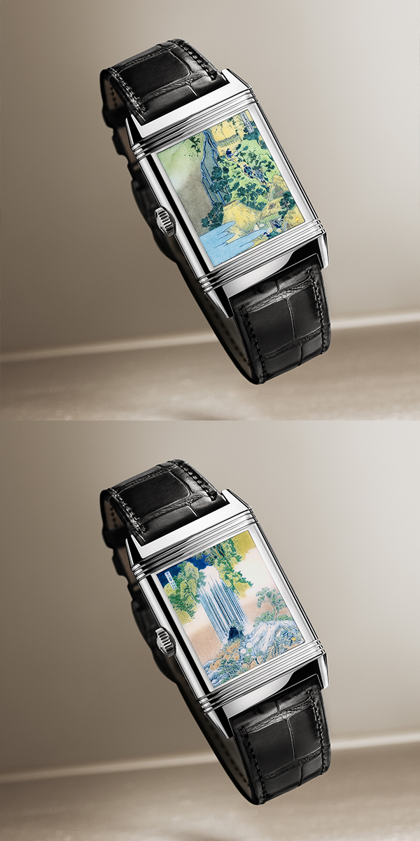 JAEGER-LECOULTRE(ジャガー・ルクルト) 2026新作 葛飾北斎の4作品を称える、4つの新たなレベルソ・トリビュート・エナメルのタイムピース。ジャガー・ルクルト「レベルソ・トリビュート・エナメル」葛飾北斎 諸国瀧巡りシリーズ