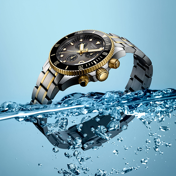 TISSOT(ティソ) 2025新作 深海から生まれた新たなサイズ。「ティソ シースター クロノグラフ 38mm」