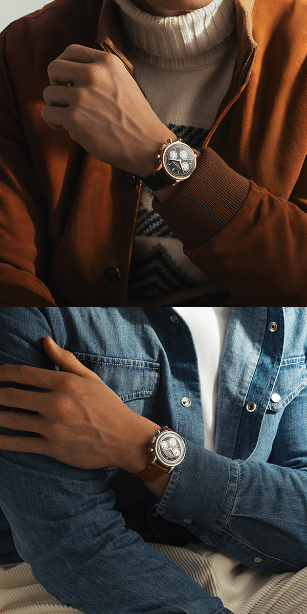 RAYMOND WEIL(レイモンド・ウェイル) 2025新作 端正なセクターダイアルのクロノグラフモデルに、ヴィンテージ感が際立つ新色が3型追加。レイモンド・ウェイル「ミレジム クロノグラフ」