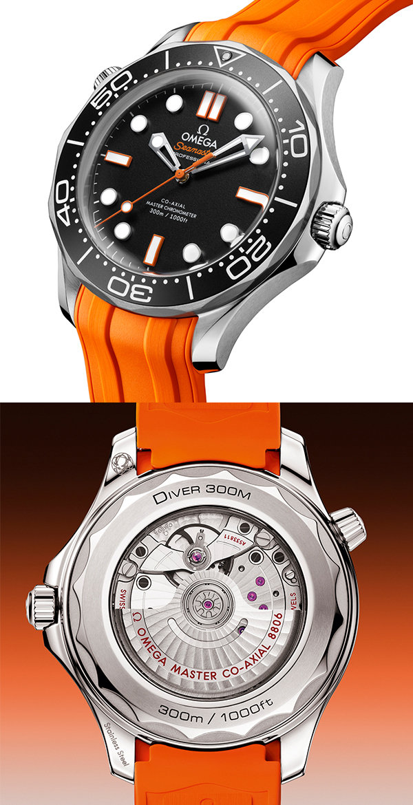 OMEGA(オメガ) 2025新作 個性を纏う鮮やかなオレンジ。オメガ「シーマスター ダイバー 300M」