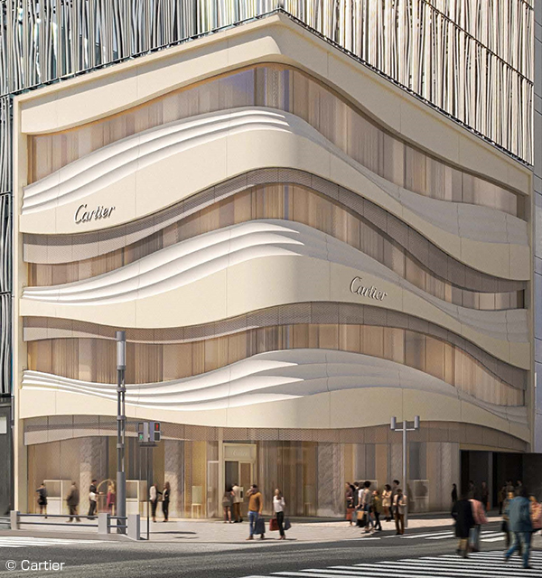 Cartier(カルティエ) 日本初となるレジデンスを併設した「カルティエ 銀座4丁目ブティック」が2025年9月19日(金)にオープン