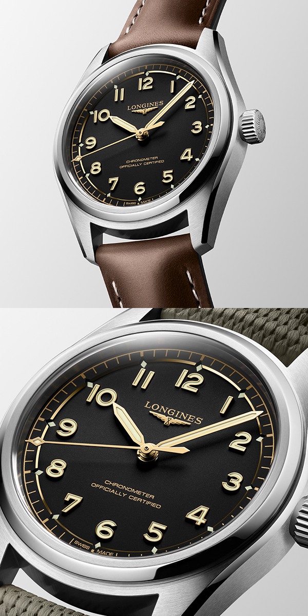 LONGINES(ロンジン) 2025新作 パイロットウォッチ＆クロノグラフの先駆者、ロンジンから手巻きムーブメント搭載の新モデル「ロンジン スピリット パイロット フライバック」と、洗練の3針モデル「ロンジン スピリット パイロット」が登場