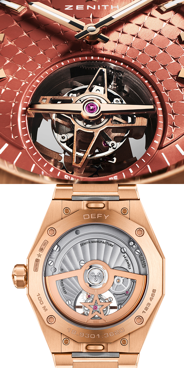 ZENITH(ゼニス) 2025新作 「デファイ スカイライン」が新たな高みへ。ゼニスの歴史あるマニュファクチュールに着想を得た印象的なローズゴールド製トゥールビヨン搭載モデルが登場。ゼニス「デファイ スカイライン トゥールビヨン」