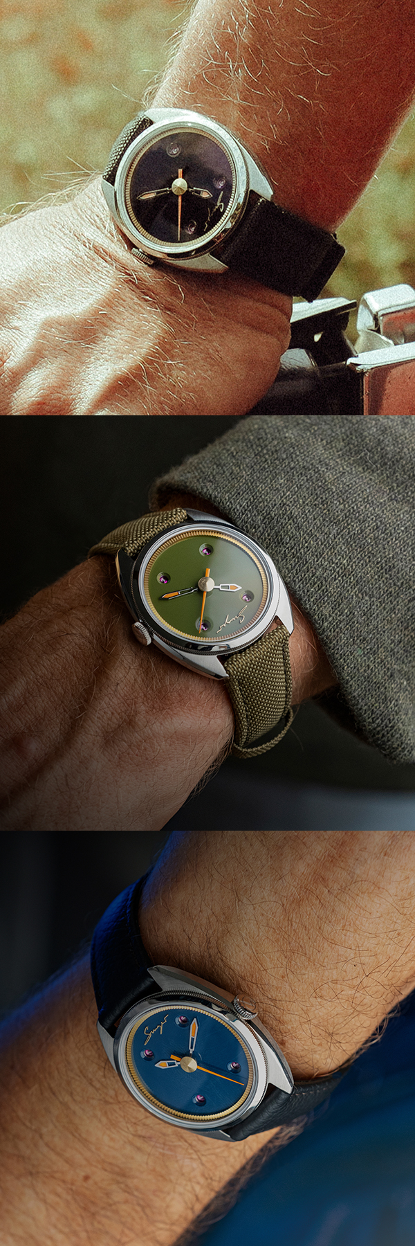 Singer Reimagined(シンガー・リイマジン) シンガー・リイマジン、時計の“再誕”を告げる。初の自社製ムーブメントを搭載した「カバジェロ・コレクション」日本上陸