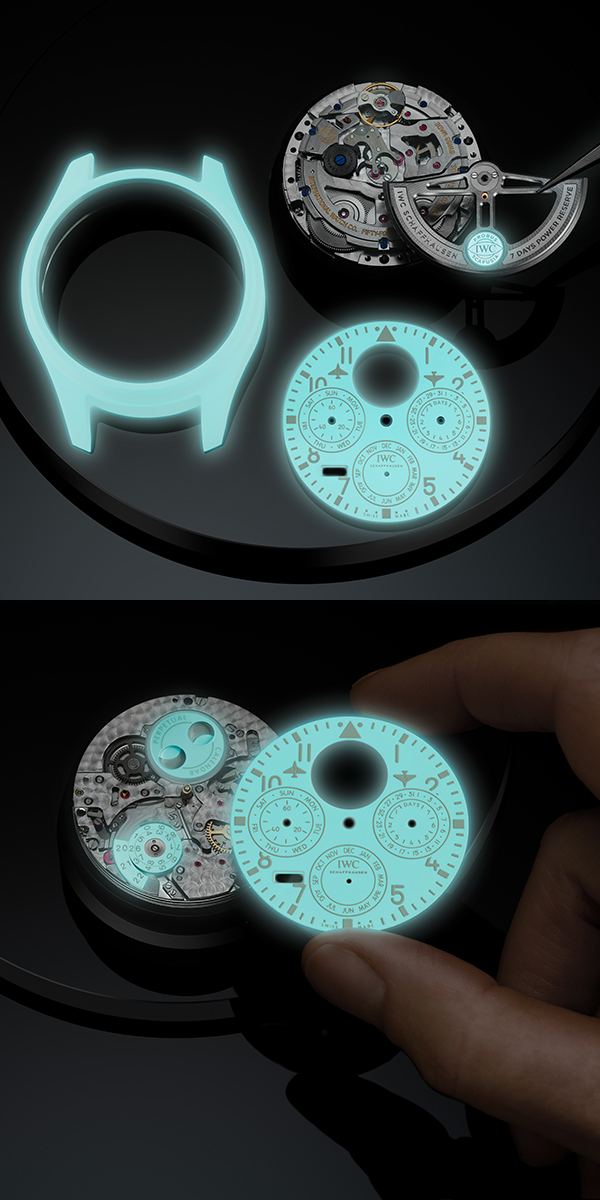 IWC(アイ・ダブリュー・シー シャフハウゼン) 2026新作 セラリューム®テクノロジーを採用した“異なる2つの表情”を持つウォッチ。IWC「ビッグ・パイロット・ウォッチ・パーペチュアル・カレンダー・セラリューム®」