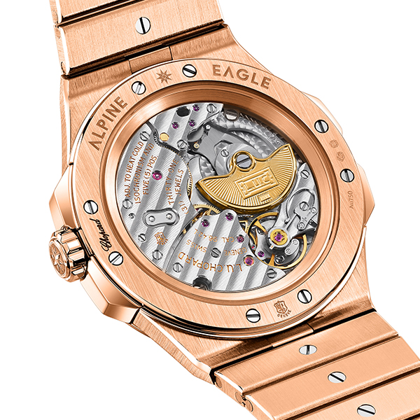 CHOPARD(ショパール) 2026新作 エシカルゴールド、“シェイド オブ ウッド”ブラウン文字盤、クロノメーター精度、そして卓越した仕上げ。ショパール「アルパイン イーグル 41 XP CS ローズゴールド」