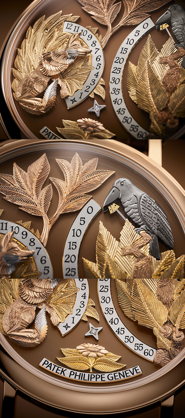 PATEK PHILIPPE(パテック フィリップ) 2026新作 パテック フィリップ「オートマトンによるオンデマンド時・分表示《カラスとキツネ》 5249Rモデル」