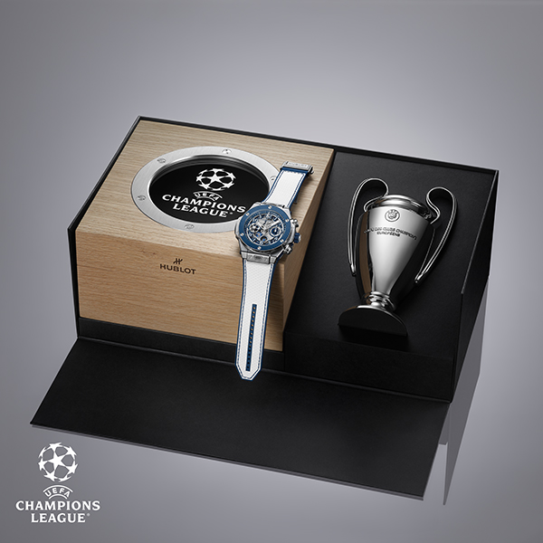 HUBLOT(ウブロ) 2026新作 新たな伝説のシーズンが幕を開ける。ウブロ「ビッグ・バン リローデッド UEFA チャンピオンズリーグ チタニウム セラミック」