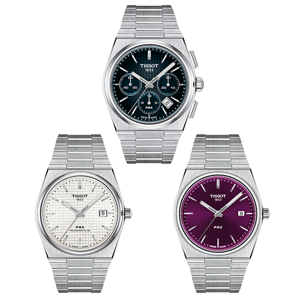 TISSOT(ティソ) 2026新作 スイス製クォーツクロノグラフムーブメントの精度と信頼性を融合させた新作。「ティソ PRX クォーツ クロノグラフ」が登場