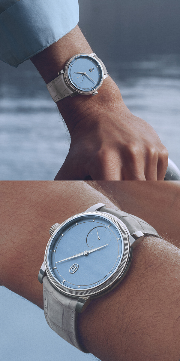 PARMIGIANI FLEURIER(パルミジャーニ・フルリエ) 2026新作 受け継がれる伝統、現代的なエレガンスを表現。パルミジャーニ・フルリエ「トリック プティ・セコンド プラチナ モーニングブルー」