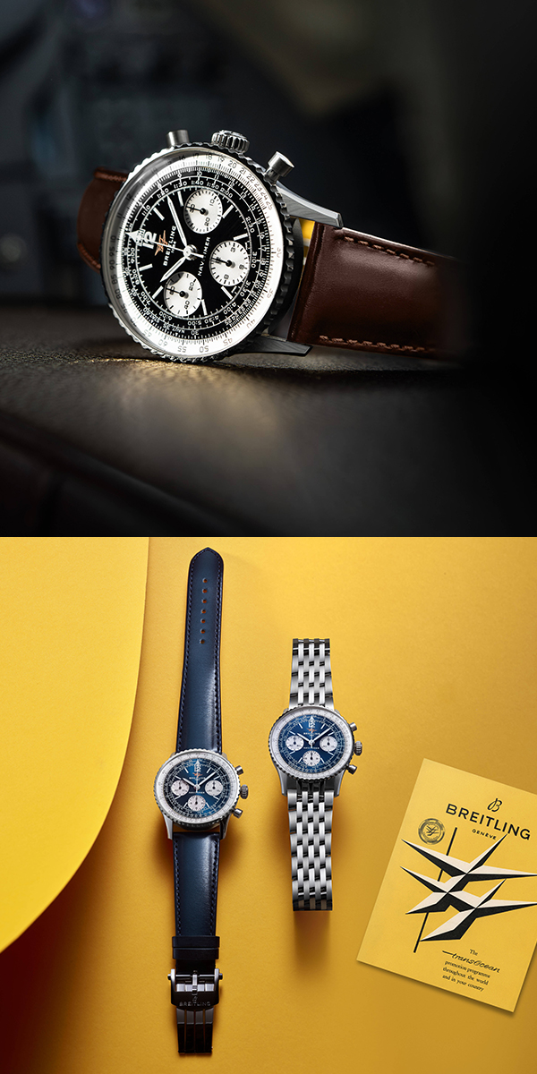 BREITLING(ブライトリング) 2026新作 アイコニックな「ツインジェット」ロゴをナビタイマーのコアコレクションに導入。ブライトリング「ナビタイマー B02 クロノグラフ 41 コスモノート」「ナビタイマー B09 クロノグラフ 41」