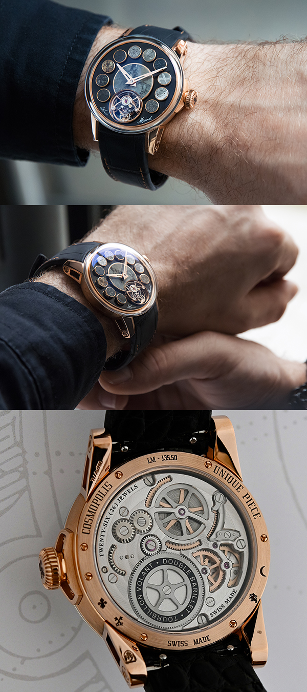 LOUIS MOINET(ルイ モネ) 12種類の隕石をあしらったルイ モネのギネス世界記録認定ウォッチ「コスモポリス」、“MUSE Design Awards 2024”にてファッション部門の最優秀賞を受賞