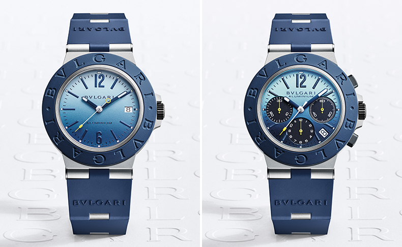 2023新作 イタリアの島の美しさと魅力を讃える限定モデル。「ブルガリ アルミニウム カプリ 限定モデル」