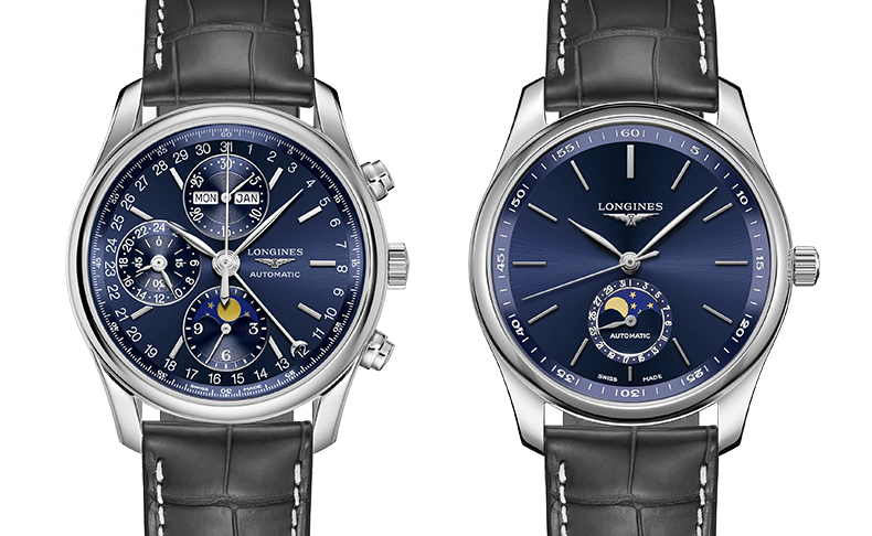 ロンジン マスターコレクションを代表する2型にシックなブラックレザーストラップが付属した日本特別セットが数量限定で登場