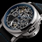 SIHH 2018新作 「ロ シェンツィアート ルミノール 1950 トゥールビヨン GMT チタニオ - 47mm」