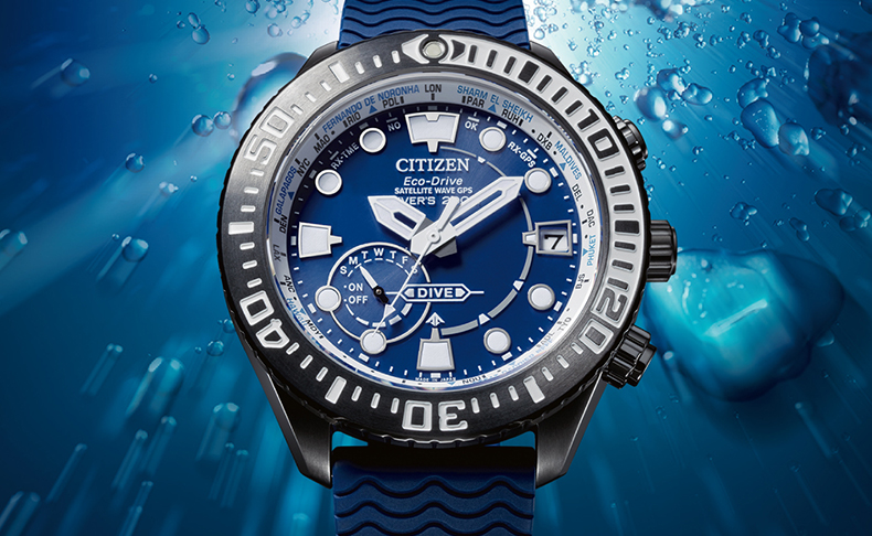 シチズン プロマスターから光発電GPS衛星電波ダイバーズウオッチが登場