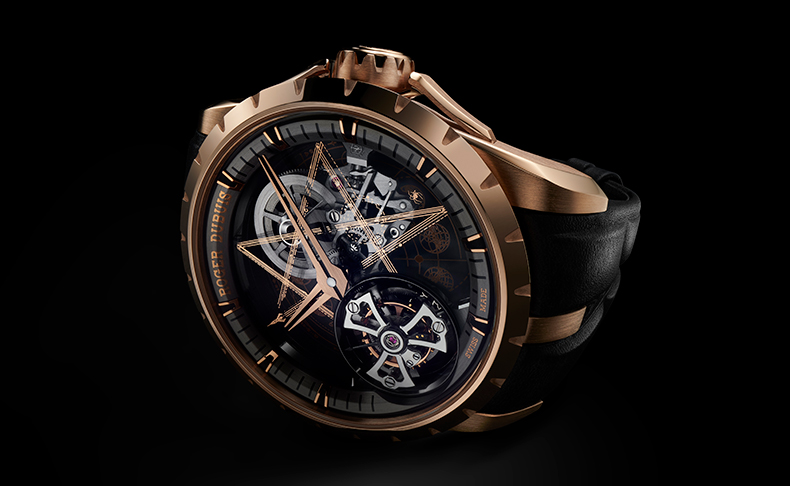 2021新作 二つの世界が融合し、生まれた新たなるアイコン。ロジェ・デュブイ「エクスカリバー Dr.Woo モノトゥールビヨン」