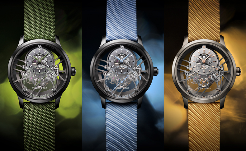 2021新作 ジャケ・ドローが彫刻をイメージさせる現代的な3つの新作「グラン・セコンド スケルトン」を披露