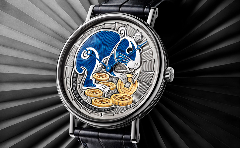 ブレゲからねずみをモチーフにしたブティック限定モデル「クラシック 7145」子年限定が登場